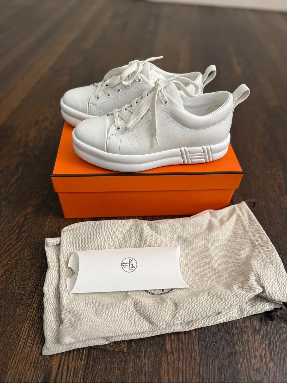 Hermes happy sneaker in perfect condition - Picture 6 of 6